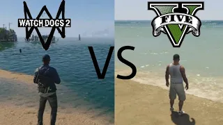 GTA V vs Watch Dogs 2 - Graphics Comparison