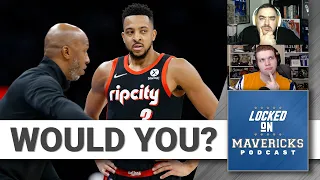 Should the Mavs Consider CJ McCollum for Kristaps Porzingis? | Locked On Mavs