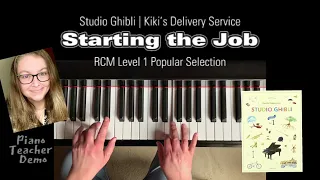 Starting the Job | Studio Ghibli Kiki’s Delivery Service | Hisaishi | RCM Level 1 Popular Selection