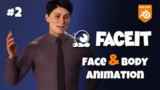 FaceIt Tutorial 2: Body rigs + FaceIt mocap [Blender]