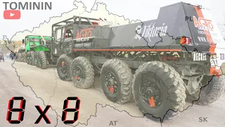 Czech Truck Trial | Compilation 2022 + Region map | Tatra 8x8