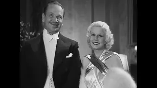 Jean Harlow gets kicked & famous last scene - Dinner At Eight (1933)