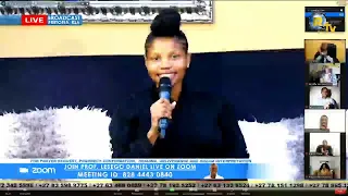 29 MAY 2021 SATURDAY SERVICE LIVE BROADCAST WITH PROF. LESEGO DANIEL AND SONS PART 2