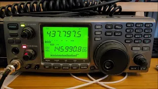 Contact with VK2ZDJ and NA1SS on the ISS