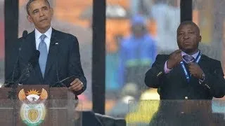 'Fake' Sign Language Interpreter at Mandela Memorial Hallucinated, Company Vanishes
