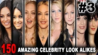 150 AMAZING CELEBRITY LOOK ALIKES - PART 3 - FEMALE CELEBS