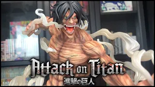 Eren Yeager (Attack Titan) | Attack on Titan Statue Unboxing by Giant Studio!