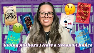 Giving Authors I Hate A Second Chance - Can They Redeem Themselves