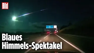 Riesiger Meteor rast über Spanien und Portugal