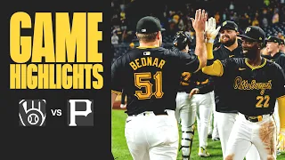 McCutchen Home Run, Oneil Cruz Clutch RBIs Secure Win | Pirates vs. Brewers Highlights (4/22/24)