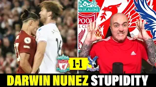 NUNEZ STUPIDITY COSTS LIVERPOOL! Liverpool 1-1 Crystal Palace Match Reaction