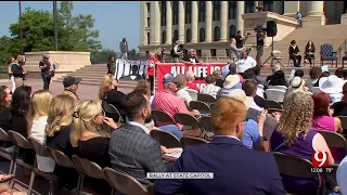 Rally Held In Support Of Death Row Inmate Richard Glossip At Oklahoma Capitol