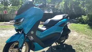 TURQUOISE BLUE NMAX V2 REPAINT #PainthubTalambanCebu