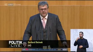 Gerhard Deimek - Abschaffung der ORF-Zwangssteuer! - 17.4.2024