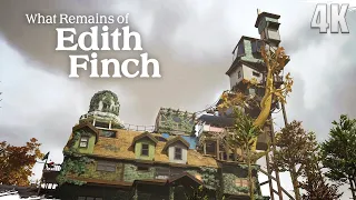 What Remains of Edith Finch - Full Game Longplay Walkthrough 4K 60FPS