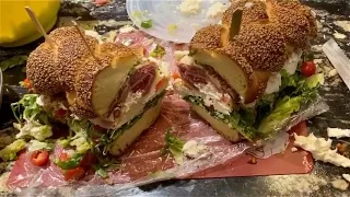 The ULTIMATE Cold Italian Sandwich! (Expensive) Inspired from Street Food in Italy - Sicily