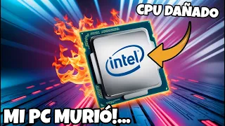 🔥NEVER install A CPU this DAMAGED! IT BURNED MY PC!💣👈🏻🤨