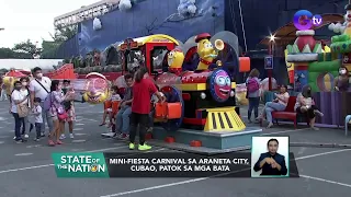 Mini-Fiesta Carnival sa Araneta City, Cubao, patok sa mga bata | SONA