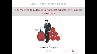 CMAF FFT: Alternatives to judgmental forecast adjustments: a retail case study