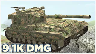 FV215b (183) • 9.1K DMG • 7 KILLS • WoT Blitz