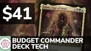 Damia, Sage of Stone | Budget Commander Deck Tech $41 | Lands | EDH | MTG | Commander