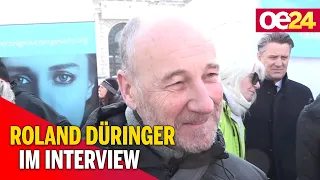 Impfpflicht-Demo in Wien: Roland Düringer im Interview