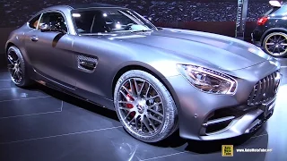 2018 Mercedes AMG GT C Coupe 50th Anniv - Exterior and Interior Walkaround - 2017 Detroit Auto Show