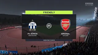 FIFA 22 FC ZÜRICH VS ARSENAL EUROPA LEAGUE PREDICTION