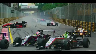 2018 F3 MACAU GP HUGH CRASH