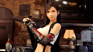 Tifa Mixing a Drink for Cloud ★ Final Fantasy 7 Remake Intergrade 【PS5 / 4K 60FPS】