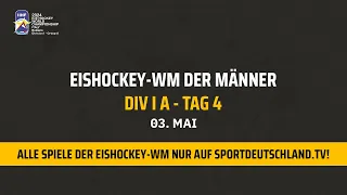 Eishockey-WM der Männer: Div I A - Tag 1 | SDTV Eishockey