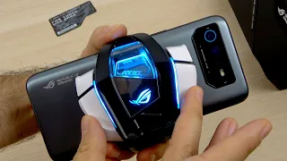 ASUS ROG Phone 6D Ultimate Unboxing (Now With Dimensity 9000+ CPU, Portal Cooling)