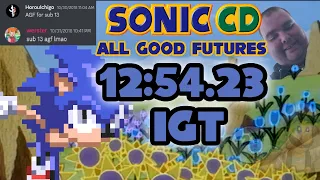 Sonic CD - All Good Futures Speedrun in 12:54.23 IGT