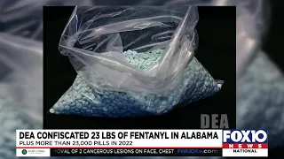 DEA: Seized more than 20 million deadly doses of Fentanyl last year