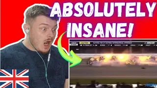 NASCAR's Most DESTRUCTIVE Crashes! British First Reaction