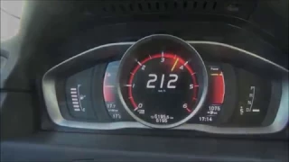 2015 Volvo V70 D4 133kw Diesel 0 - 200km/h Acceleration