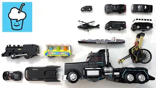 Black Vehicles Car Toys collection tomica transformers hotwheels