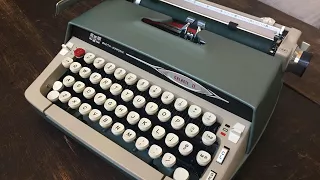 TypewriterMinutes - Typewriter Review: 1965 Smith Corona Galaxie II