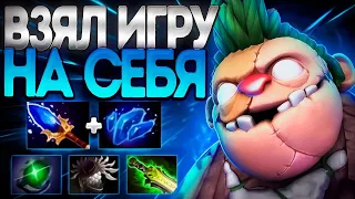 ПУДЖ ОТЕЦ ВЗЯЛ НА СЕБЯ ИГРУ 7.35? НОВЫЙ ЧИТ НА ХУКИ🔥PUDGE DOTA 2