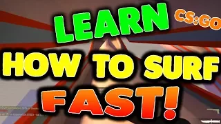 CS:GO - How To Surf In CS:GO Like A Pro | (5 Tips To Improve At Surfing In cs:go)