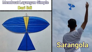 How to make a simple kite from sticks