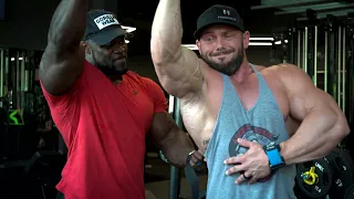 Mr. Olympia Brandon Curry & 212 NY Pro Nathan Epler Train Back