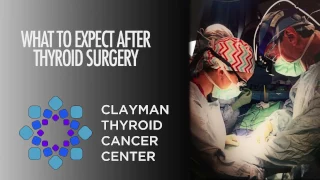 What To Expect After Thyroid Surgery