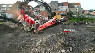 Recyclage en hergebruik van kleigrond met stenen