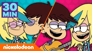 Loud House | 30 MIN de los momentos de enamoramiento de Luna y Sam | Nickelodeon en Español