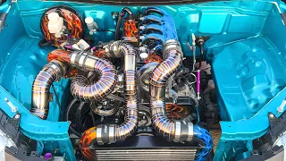 Thailand's Biggest Turbo Diesel Truck Show is WILD and UNIQUE Car Culture!