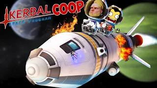 ГЛЮК И SORZ в KERBAL SPACE PROGRAM MULTIPLAYER | КООПЕРАТИВНАЯ ПОСАДКА! СМОЖЕМ ЛИ?