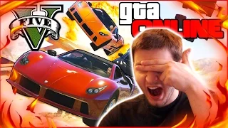 ВОТ ЭТО БЕШЕНЫЕ РАМПЫ В GTA 5 ONLINE #GrandTheftAutoV САМАЯ ДИКАЯ БОРЬБА ЗА МЕСТО 1080р 60fps #game