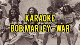 Bob Marley - WAR (Karaoke)