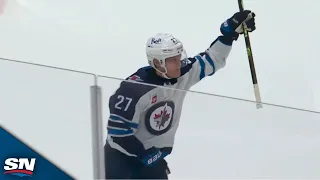 Jets' Nikolaj Ehlers Goes Coast-To-Coast For Second Goal Of Game vs. Blackhawks